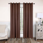 Rod Pocket Room Darkening Solid Blackout Curtains, Set of 2 - Blackout Curtains by Superior