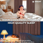 Rod Pocket Room Darkening Solid Blackout Curtains, Set of 2 - Blackout Curtains by Superior