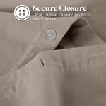 Rome Flannel Cotton Fuzzy Warm Solid Duvet Cover Set - Duvet Cover Set by Superior
