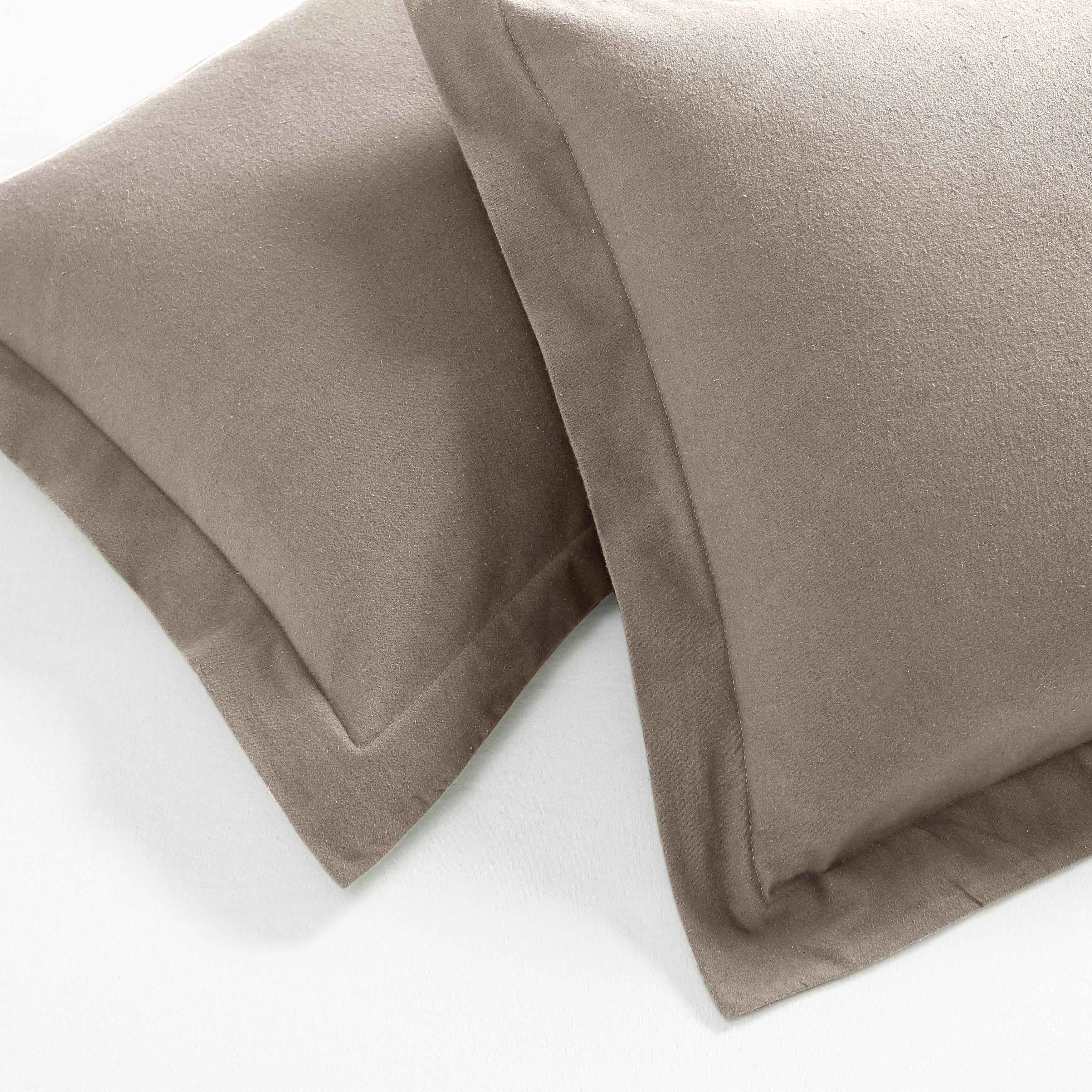 Rome Flannel Cotton Fuzzy Warm Solid Duvet Cover Set - Duvet Cover Set by Superior