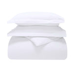 Rome Flannel Cotton Fuzzy Warm Solid Duvet Cover Set - Duvet Cover Set by Superior