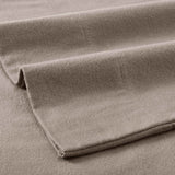 Rome Flannel Cotton Solid Deep Pocket Fuzzy Warm Sheet Set - Sheet Set by Superior