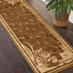Ruban Modern Minimalist Floral Indoor Large Area Rugs or Runner Rug - Rugs by Superior