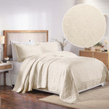 Serenity Cotton Matelasse Celtic Circle Airy Bedspread Set - Bedspread by Superior