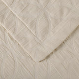 Serenity Cotton Matelasse Celtic Circle Airy Bedspread Set - Bedspread by Superior