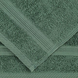 Smart Dry Zero Twist Cotton Medium Weight 9 Piece Assorted Towel Set - Towel Set by Superior