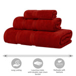 Smart Dry Zero Twist Cotton Medium Weight 9 Piece Assorted Towel Set - Towel Set by Superior