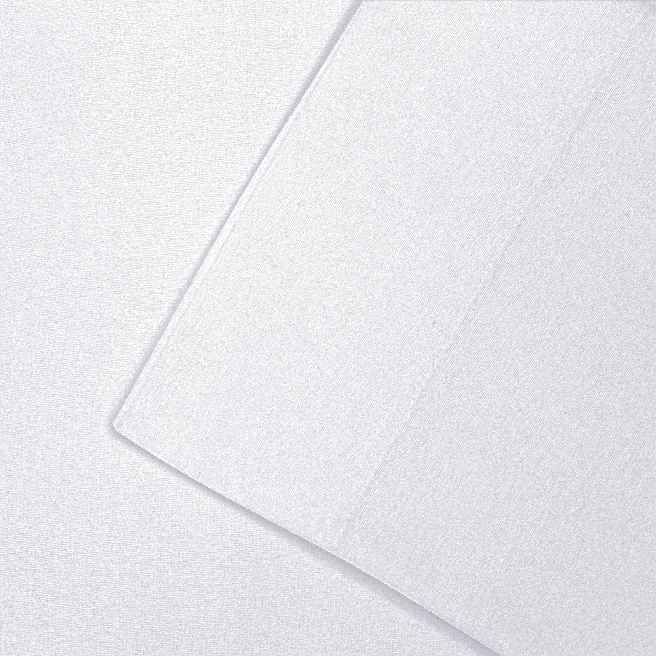 Solid Flannel Cotton Soft Fuzzy Pillowcases, Set of 2 - Pillowcases by Superior