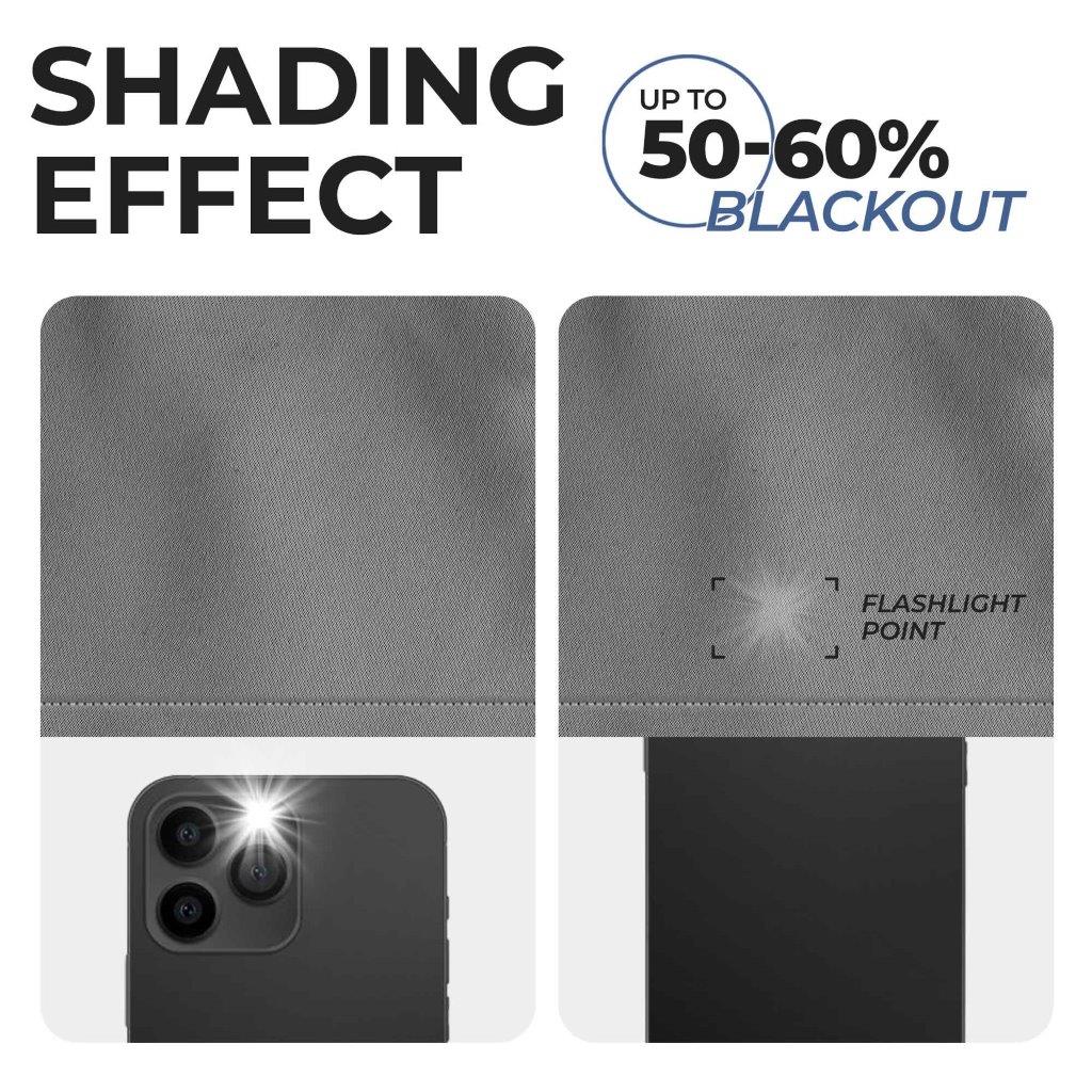 Solid Machine Washable Room Darkening Blackout Curtain 42 Inches - Blackout Curtains by Superior