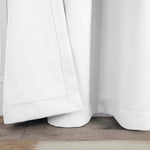 Solid Room Darkening Blackout Curtain Panels, Back Tabs, Set of 2 - Blackout Curtains by Superior