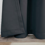 Solid Room Darkening Blackout Curtain Panels, Back Tabs, Set of 2 - Blackout Curtains by Superior