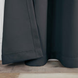 Solid Room Darkening Blackout Curtain Panels, Back Tabs, Set of 2 - Blackout Curtains by Superior