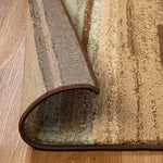 Stripes Abstract Lines Indoor Large Area Rugs or Runner Rug - Rugs by Superior