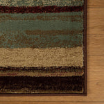 Stripes Abstract Lines Indoor Large Area Rugs or Runner Rug - Rugs by Superior