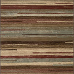 Stripes Abstract Lines Indoor Large Area Rugs or Runner Rug - Rugs by Superior