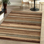 Stripes Abstract Lines Indoor Large Area Rugs or Runner Rug - Rugs by Superior