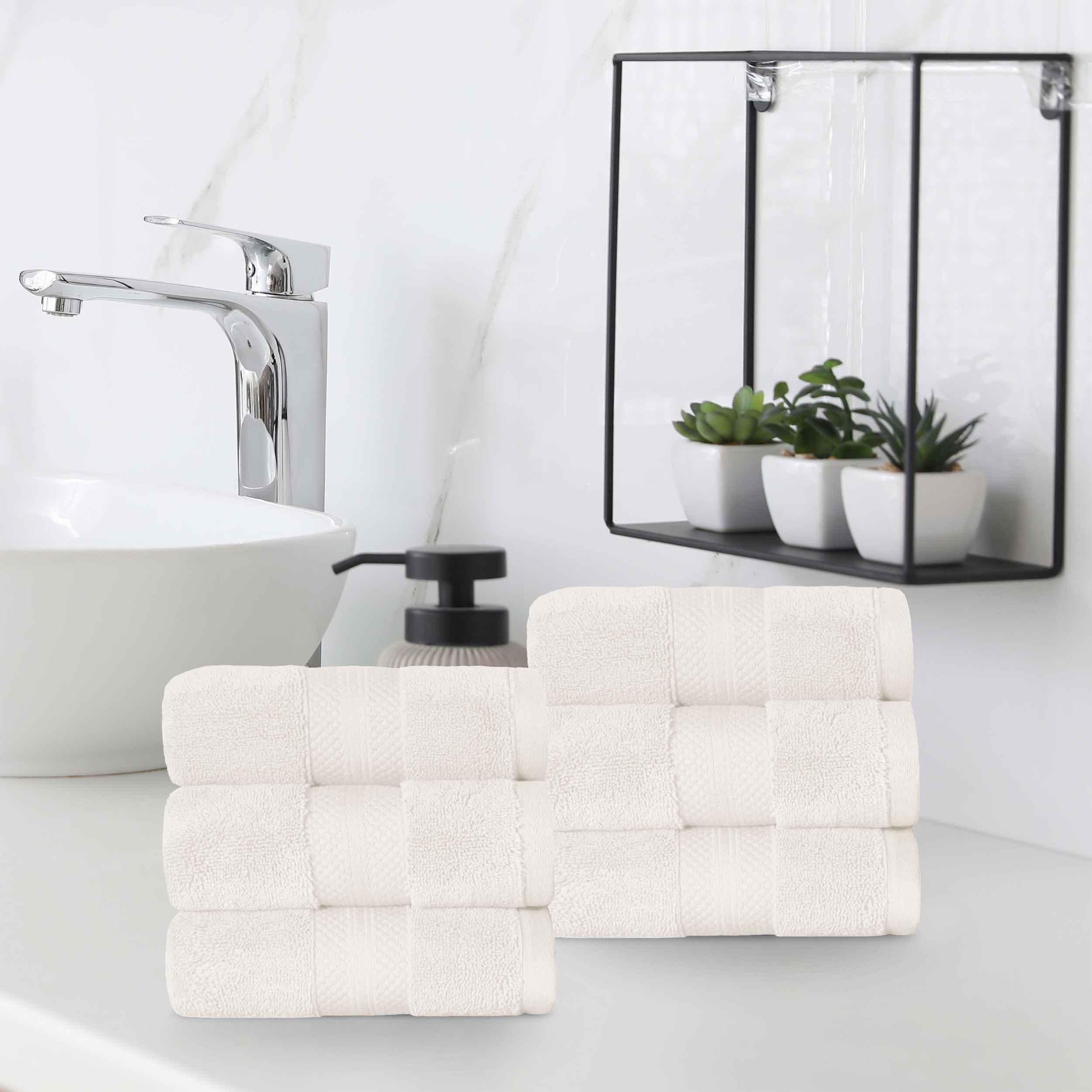 Superior Premium Turkish Cotton 6-Piece Hand Towel Set - Hand Towel Set by Superior Brand