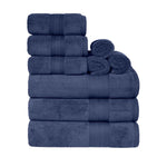 Superior Premium Turkish Cotton Assorted 9-Piece Towel Set - Towel Set by Superior