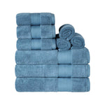 Superior Premium Turkish Cotton Assorted 9-Piece Towel Set - Towel Set by Superior