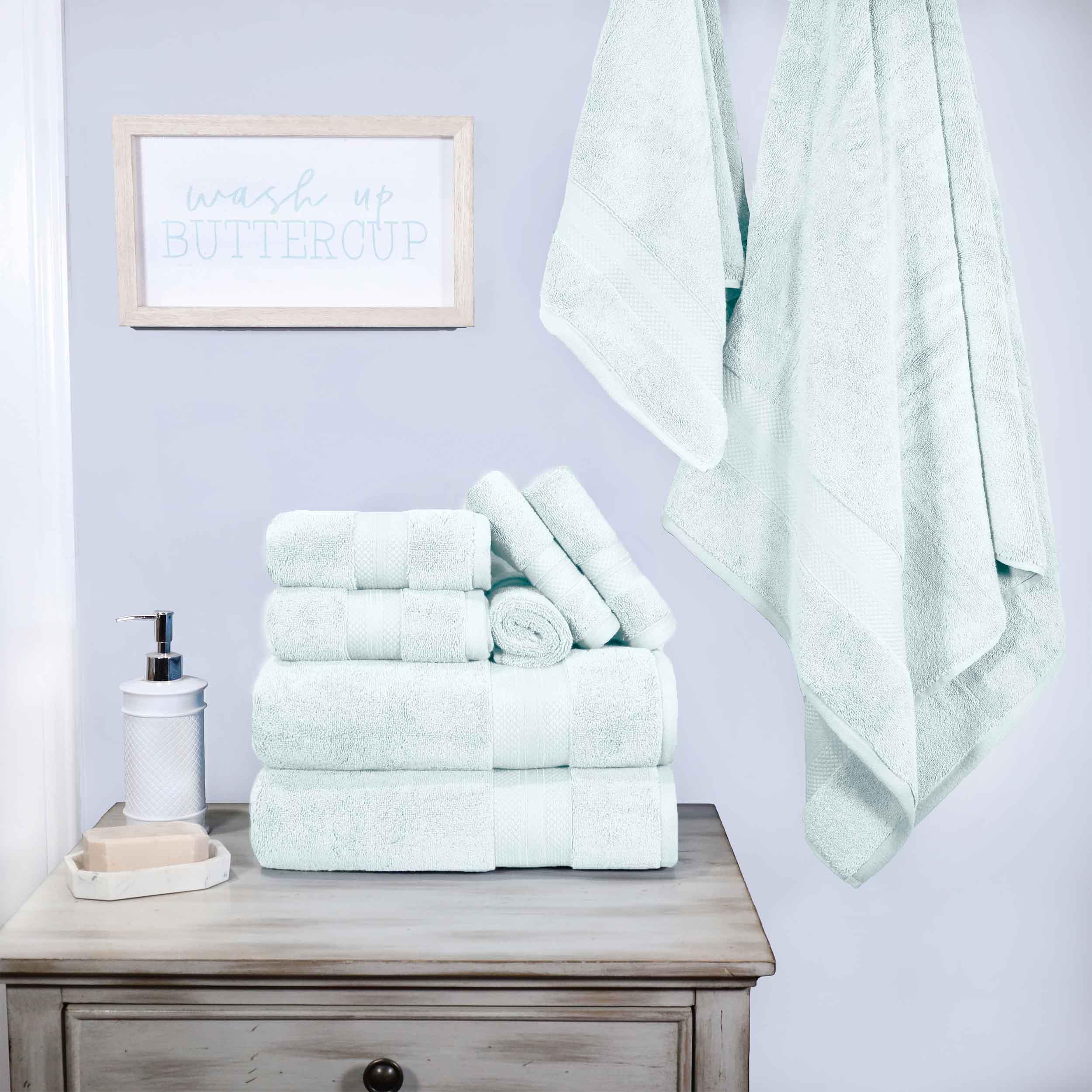 Superior Premium Turkish Cotton Assorted 9-Piece Towel Set - Towel Set by Superior