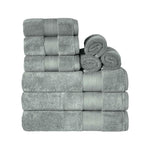 Superior Premium Turkish Cotton Assorted 9-Piece Towel Set - Towel Set by Superior
