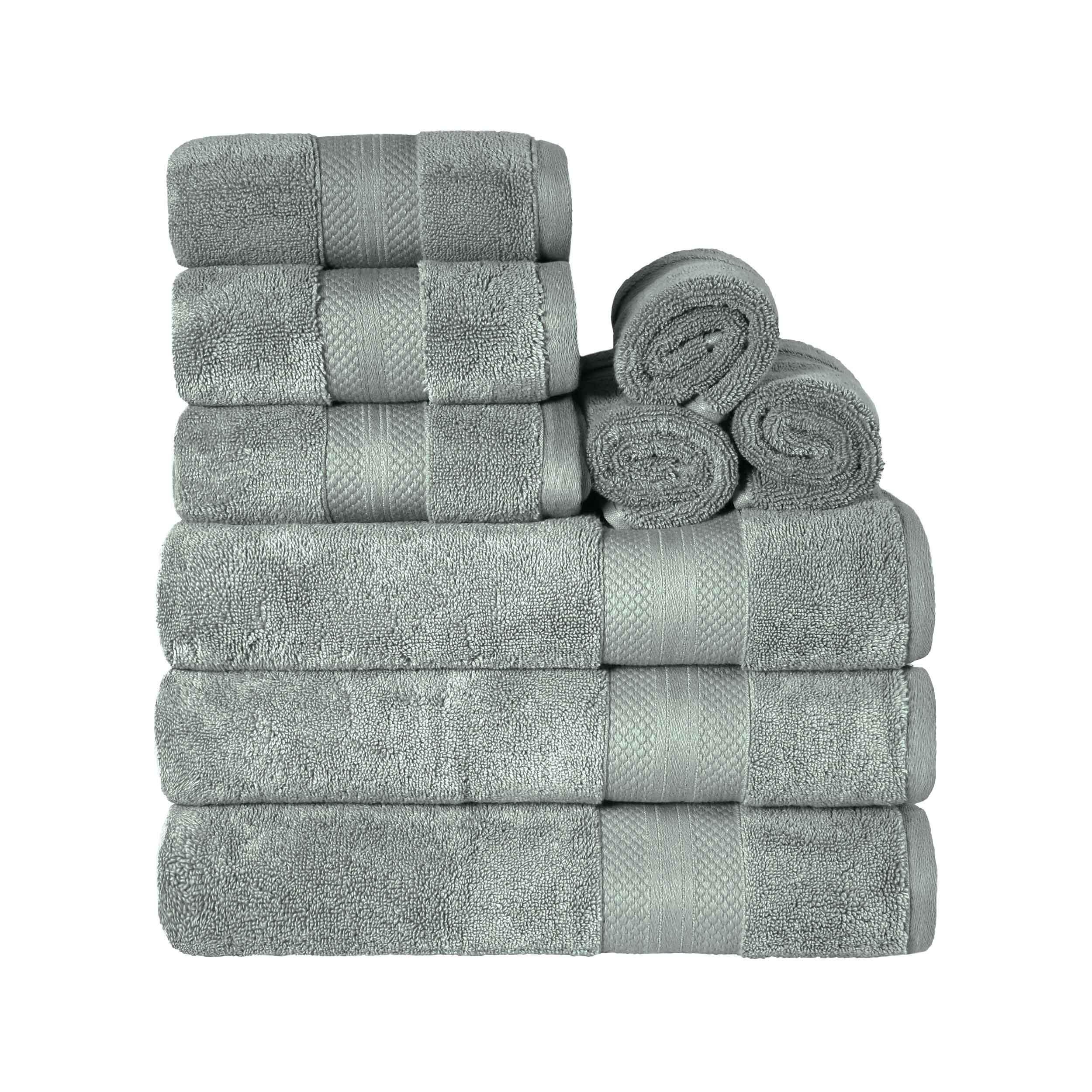 Superior Premium Turkish Cotton Assorted 9-Piece Towel Set - Towel Set by Superior