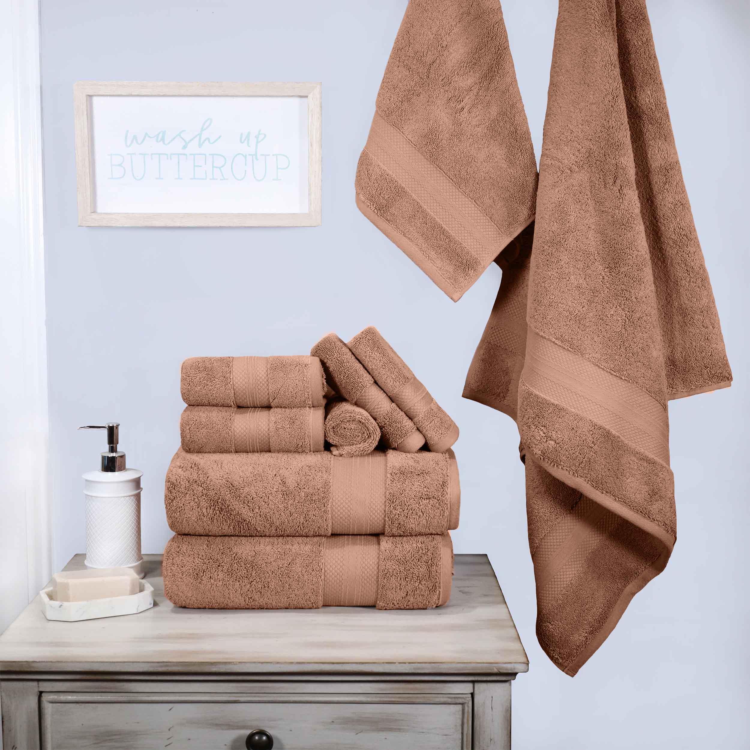 Superior Premium Turkish Cotton Assorted 9-Piece Towel Set - Towel Set by Superior