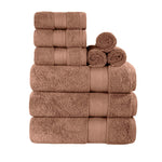 Superior Premium Turkish Cotton Assorted 9-Piece Towel Set - Towel Set by Superior
