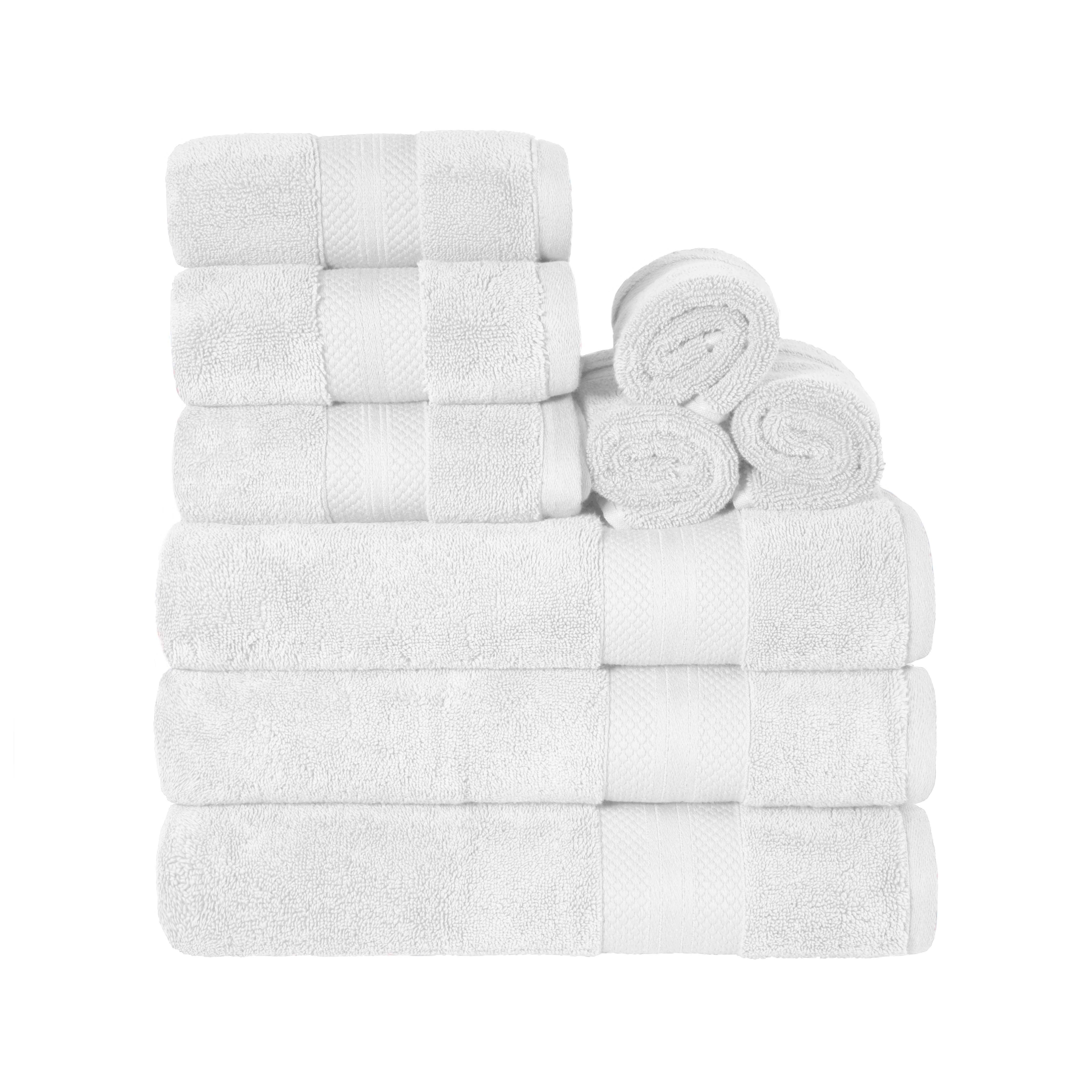 Superior Premium Turkish Cotton Assorted 9-Piece Towel Set - Towel Set by Superior