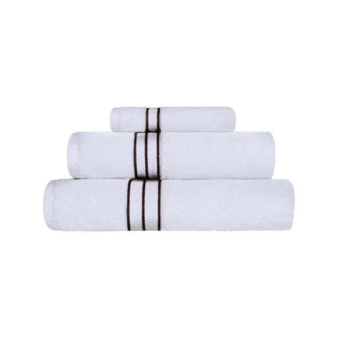 Ultra-Plush Turkish Cotton Absorbent Solid Assorted 3 Piece Towel Set - Towel Set by Superior