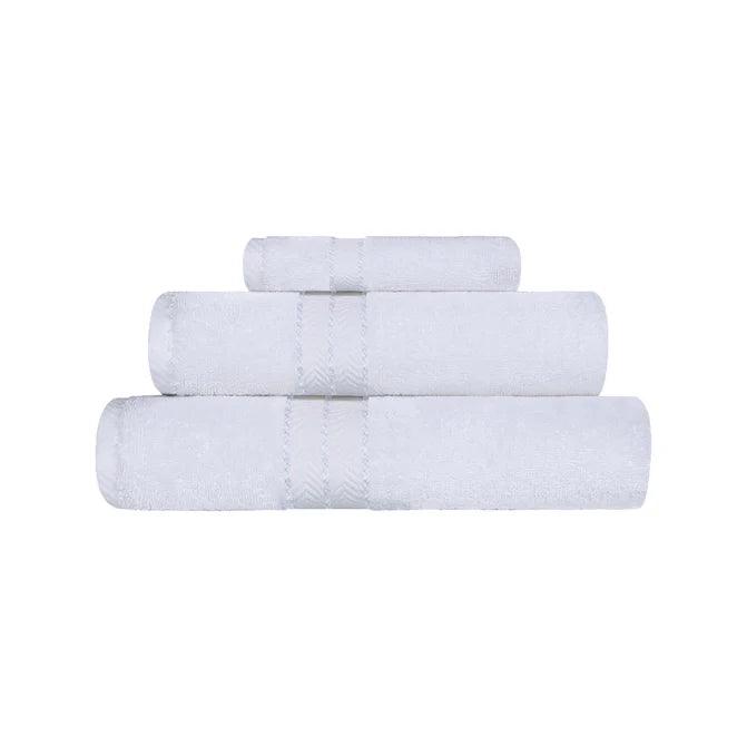 Ultra-Plush Turkish Cotton Absorbent Solid Assorted 3 Piece Towel Set - Towel Set by Superior