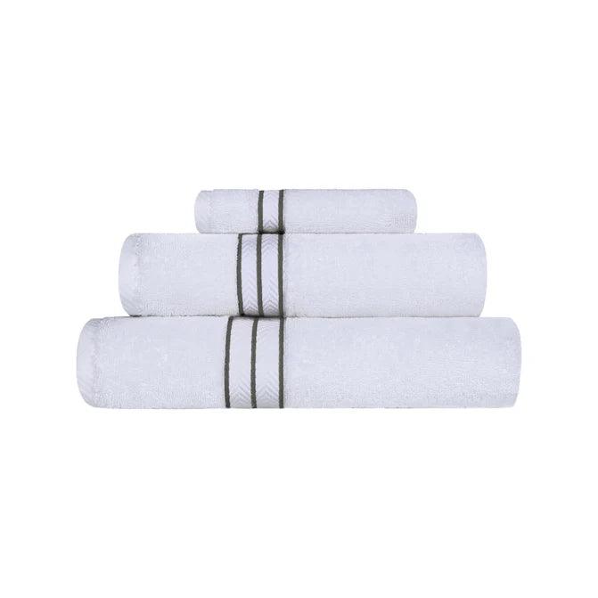 Ultra-Plush Turkish Cotton Absorbent Solid Assorted 3 Piece Towel Set - Towel Set by Superior