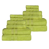 Ultra-Soft Cotton Absorbent Quick-Drying 12 Piece Assorted Towel Set - Towel Set by Superior