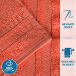 Ultra-Soft Cotton Absorbent Quick-Drying 12 Piece Assorted Towel Set - Towel Set by Superior