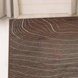 Veer Modern Abstract Wood Grain Indoor Area Rug Or Runner - Rugs by Superior