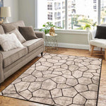 Vegas Abstract Web Design Indoor Area Rugs or Runner Rug - Rugs by Superior