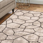 Vegas Abstract Web Design Indoor Area Rugs or Runner Rug - Rugs by Superior