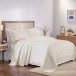 Victory Cotton Matelasse Scrolling Medallion Airy Bedspread Set - Bedspread by Superior