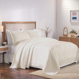 Victory Cotton Matelasse Scrolling Medallion Airy Bedspread Set - Bedspread by Superior