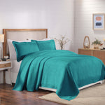 Victory Cotton Matelasse Scrolling Medallion Airy Bedspread Set - Bedspread by Superior