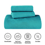 Victory Cotton Matelasse Scrolling Medallion Airy Bedspread Set - Bedspread by Superior
