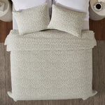 Vineyard Cotton Blend Medium Weight Matelasse Floral Scroll Coverlet - Coverlet by Superior
