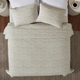 Vineyard Cotton Blend Medium Weight Matelasse Floral Scroll Coverlet - Coverlet by Superior