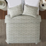 Vineyard Cotton Blend Medium Weight Matelasse Floral Scroll Coverlet - Coverlet by Superior