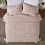 Vineyard Cotton Blend Medium Weight Matelasse Floral Scroll Coverlet - Coverlet by Superior