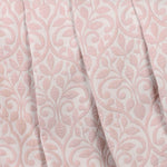 Vineyard Cotton Blend Medium Weight Matelasse Floral Scroll Coverlet - Coverlet by Superior