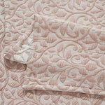 Vineyard Cotton Blend Medium Weight Matelasse Floral Scroll Coverlet - Coverlet by Superior