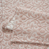 Vineyard Cotton Blend Medium Weight Matelasse Floral Scroll Coverlet - Coverlet by Superior