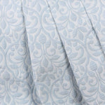 Vineyard Cotton Blend Medium Weight Matelasse Floral Scroll Coverlet - Coverlet by Superior