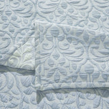 Vineyard Cotton Blend Medium Weight Matelasse Floral Scroll Coverlet - Coverlet by Superior